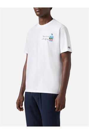 T-Shirt Portofino Man In Cotone Con Stampa Frontale MC2 SAINT BARTH | T-shirt | POT000104522L